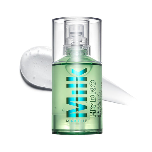 Milk Makeup Hydro Grip Primer with Hyaluronic Acid + Niacinamide – Hydrating Face Primer Grips Makeup for Up to 12 Hours – Silicone-Free, Lightweight Gel with Dewy Finish