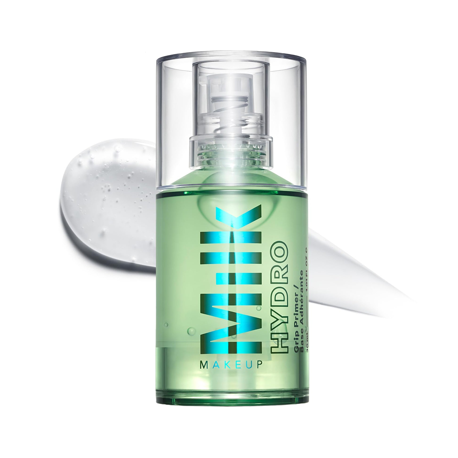 Milk Makeup Hydro Grip Primer with Hyaluronic Acid + Niacinamide – Hydrating Face Primer Grips Makeup for Up to 12 Hours – Silicone-Free, Lightweight Gel with Dewy Finish