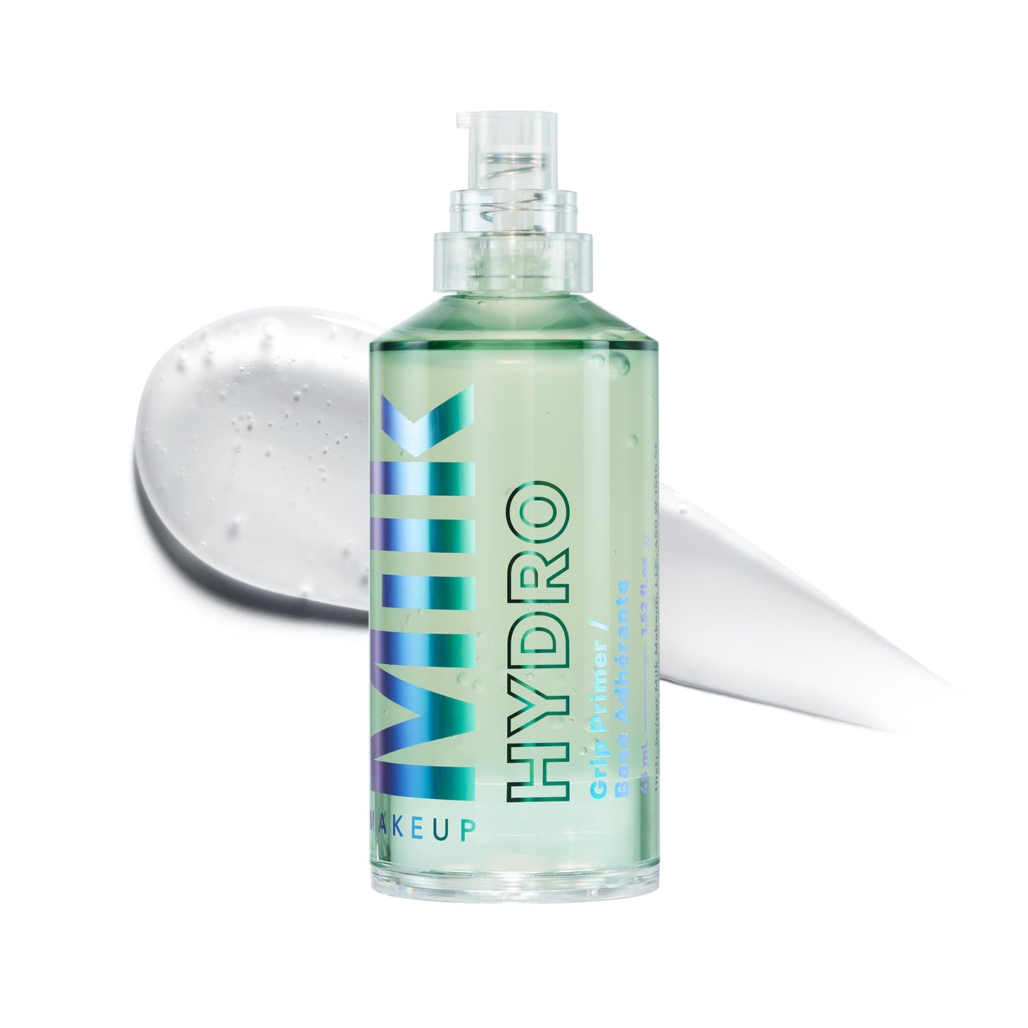 Milk Makeup Hydro Grip Primer with Hyaluronic Acid + Niacinamide – Hydrating Face Primer Grips Makeup for Up to 12 Hours – Silicone-Free, Lightweight Gel with Dewy Finish