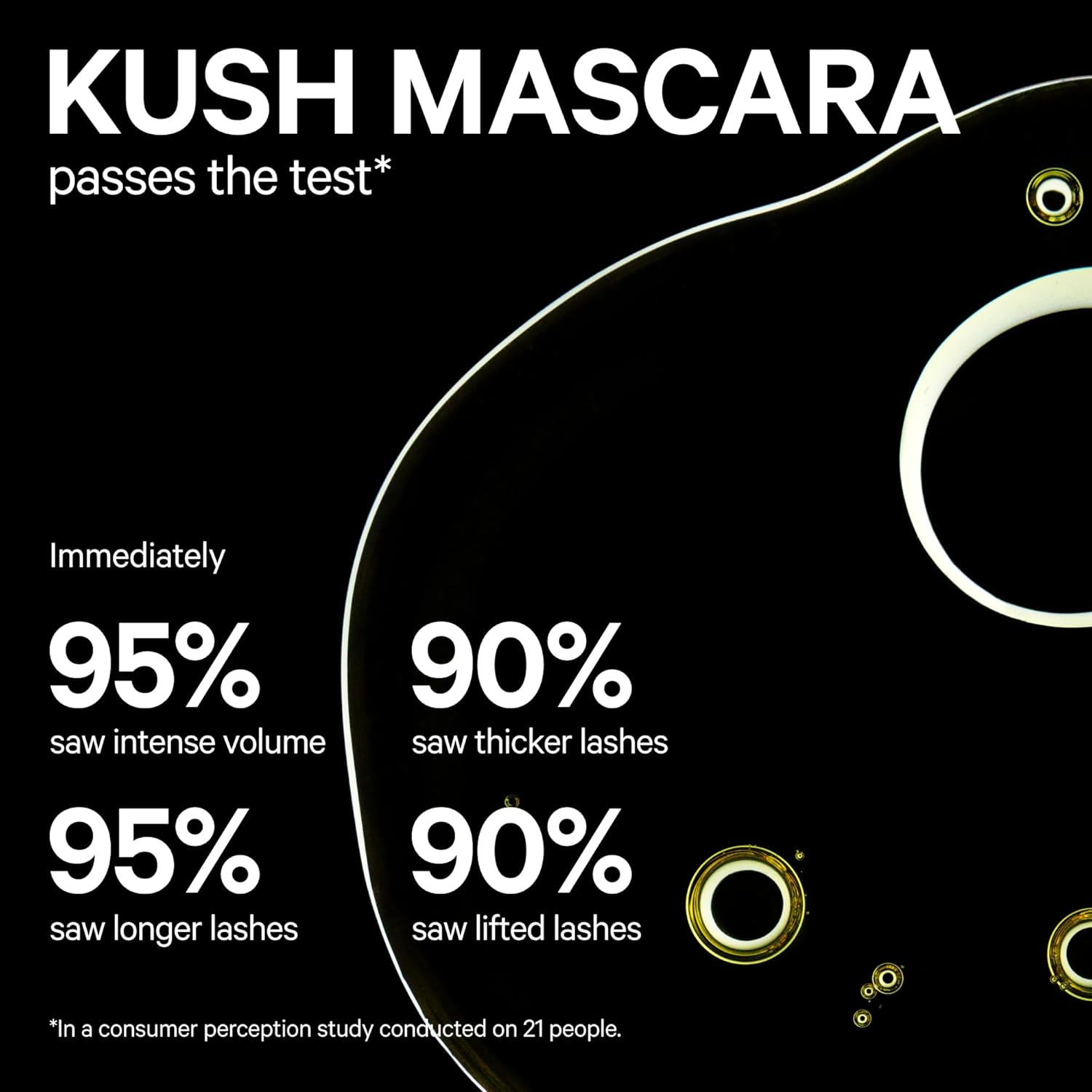 Milk Makeup KUSH Mascara – Volumizing Mascara for Thicker, Fuller, High-Volume Lashes from Root to Tip – Clean, Vegan, Conditioning Formula