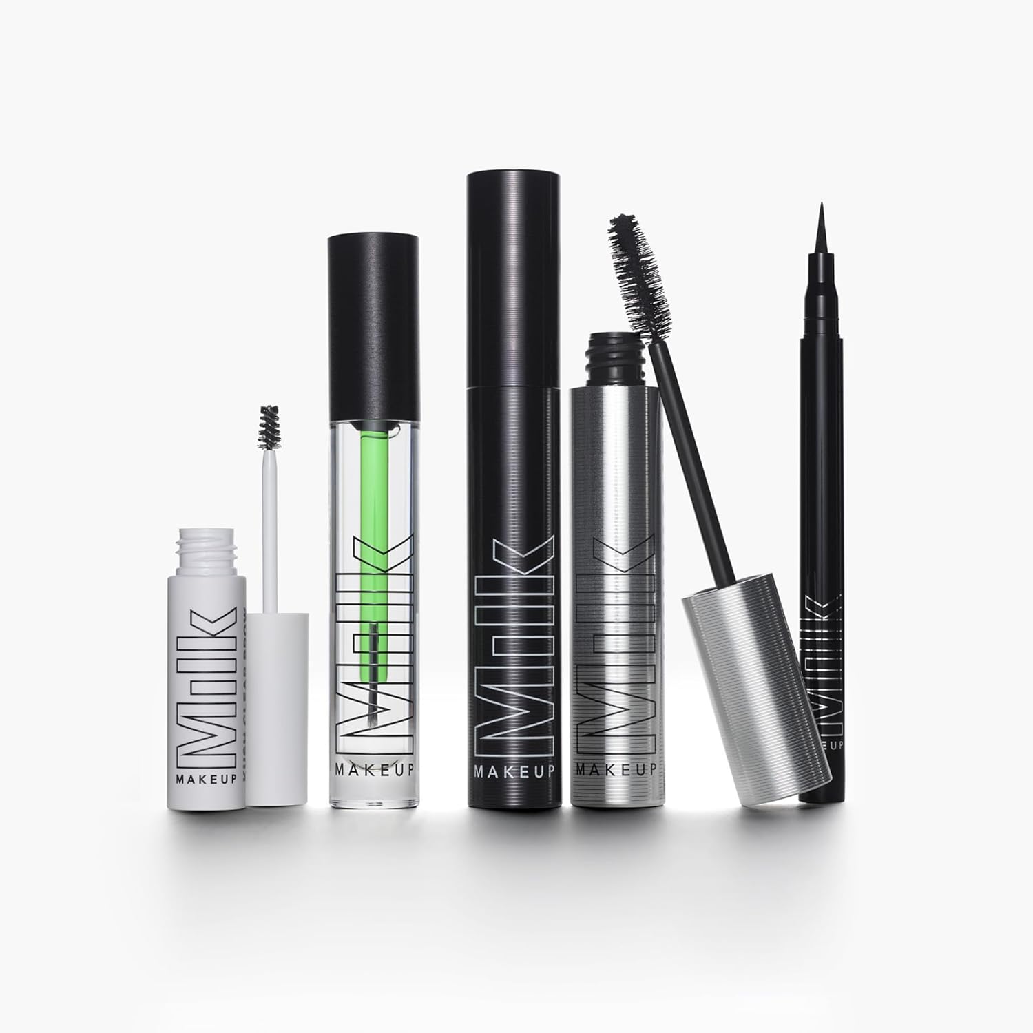 Milk Makeup KUSH Lash + Brow Serum - Lash + Brow Boosting Serum with Hemp Seed Extract, Aloe, B5 & Peptide Blend - Vegan, Cruelty Free