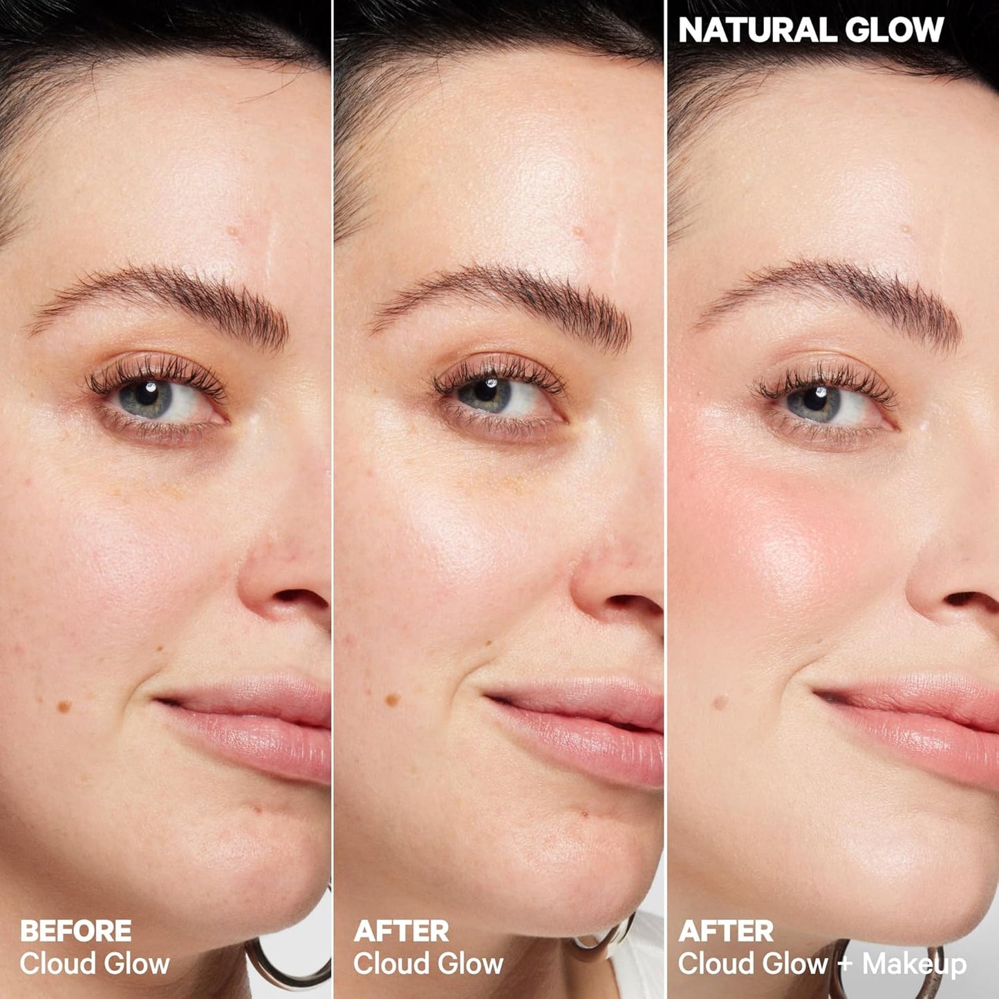 Milk Makeup Cloud Glow Foam Brightening Primer – Face Primer Holds Makeup for Up to 12 Hours + Brightens Skin – Hydrating, Lightweight, Silicone-Free Foam with Naturally Glowy Finish – 0.91 oz