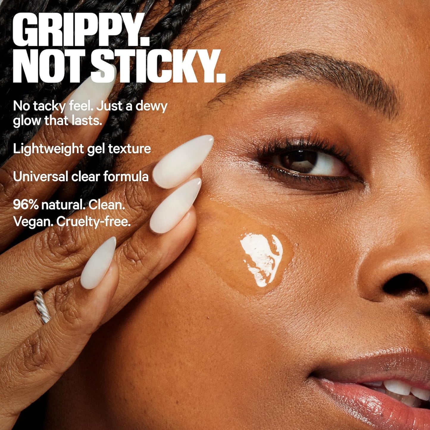 Milk Makeup Hydro Grip Primer with Hyaluronic Acid + Niacinamide – Hydrating Face Primer Grips Makeup for Up to 12 Hours – Silicone-Free, Lightweight Gel with Dewy Finish